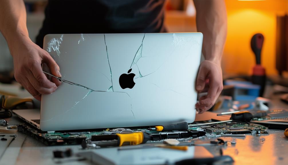 apple laptop screen repair guide