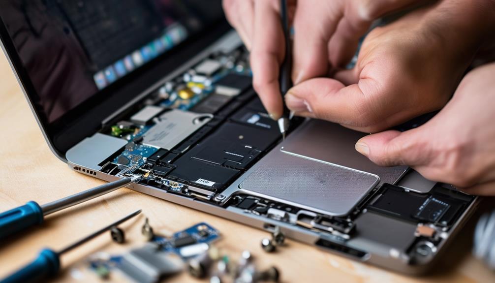 laptop disassembly process detailed