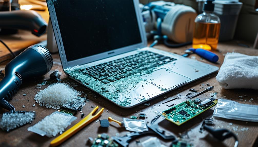 laptop water damage recovery guide