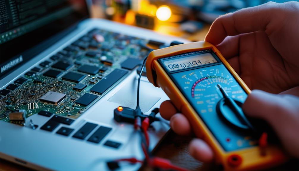 measuring electrical current via usb