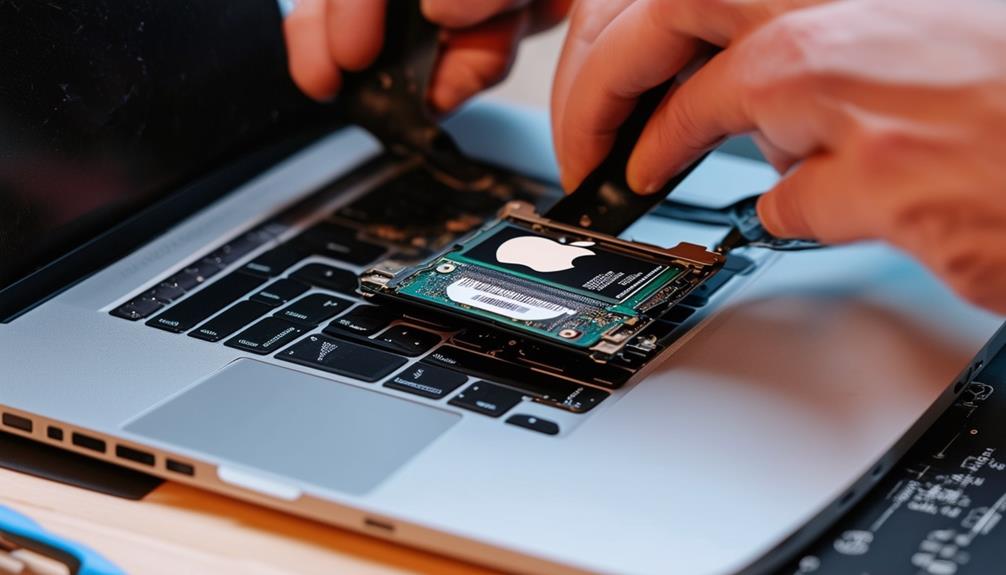 replacing solid state drive securely and efficiently