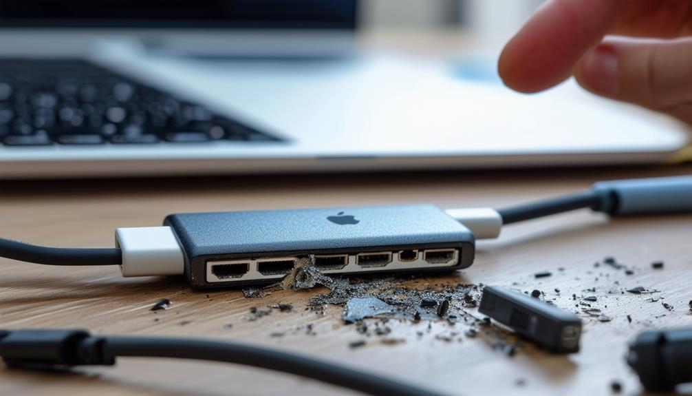 thunderbolt port connectivity problems