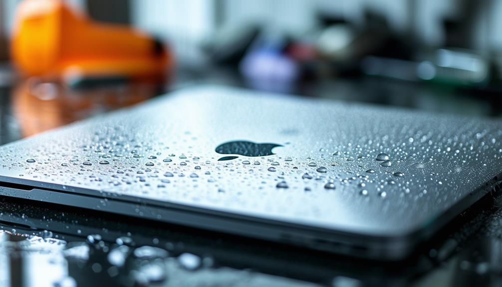 water damage solutions apple laptop