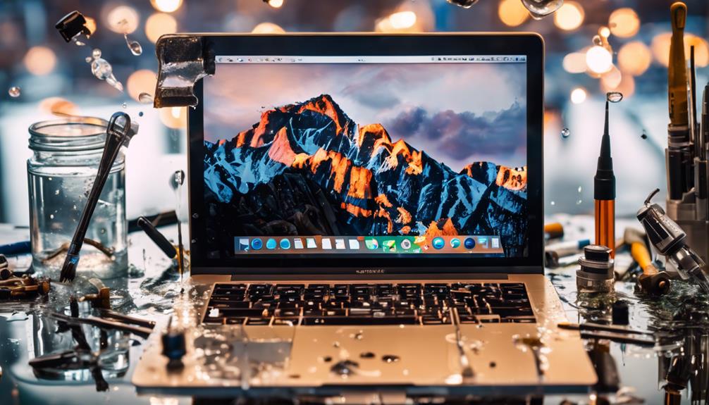 macbook water damage repair guide